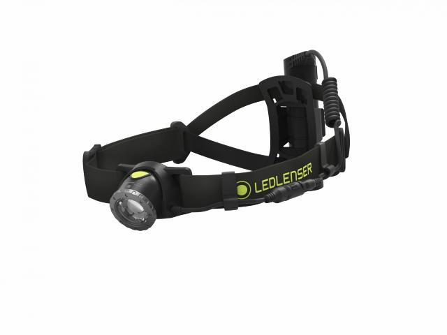 Led Lenser NEO10R Pandelampe Sort