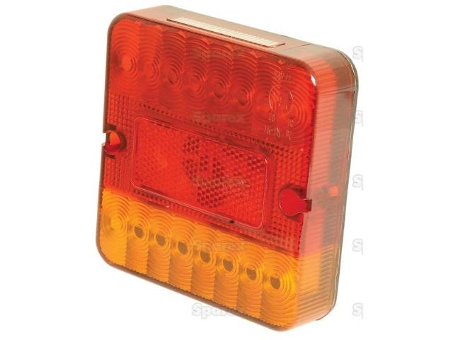 Baglygte LED 12V (højre/venstre) 4 Funktioner