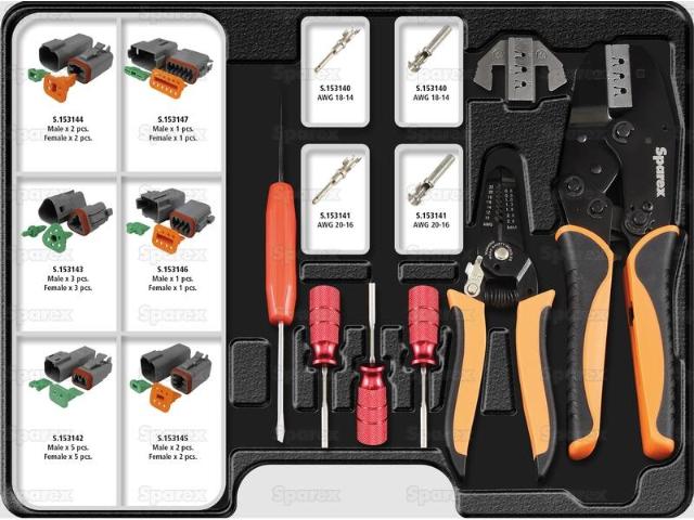 Deutsch og Superseal Stik Sortiment 520 dele
