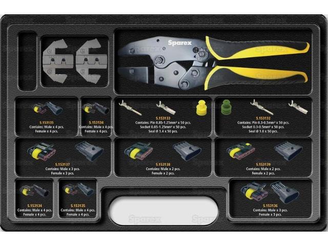 Deutsch og Superseal Stik Sortiment 520 dele