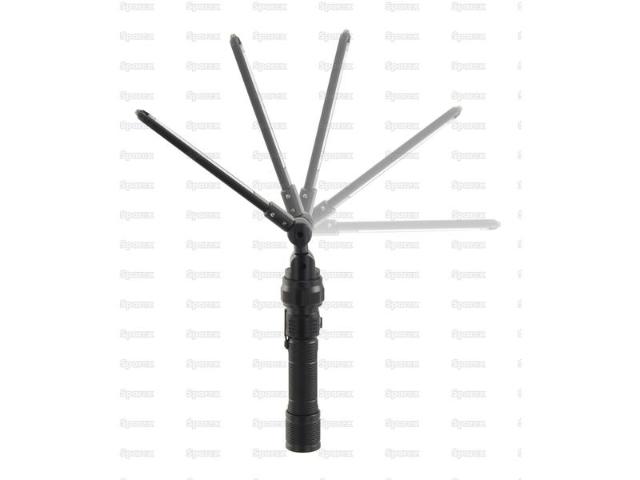 Arbejdslampe Genopladelig 360° m/ Magnet, LED 350 Lumen