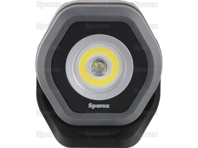 Arbejdslampe Genopladelig m/ Magnet, LED Twin Beam 1400 Lumen