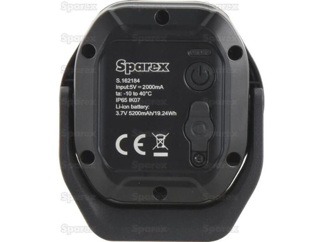 Arbejdslampe Genopladelig m/ Magnet, LED Twin Beam 1400 Lumen