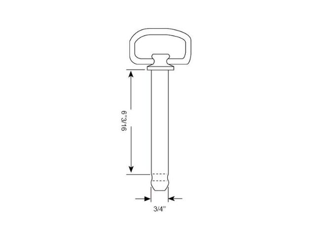 Sparex Trækbolt 19x157mm