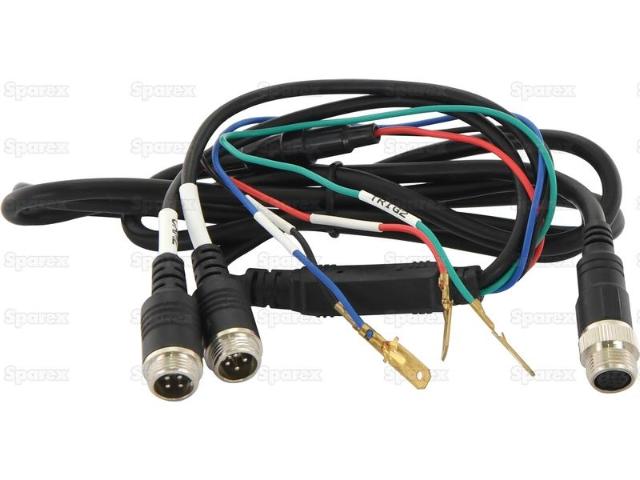 Sparex Kamerasystem m/ 20m Kabel, 1 Kamera og Monitor 7' (Vandtæt)