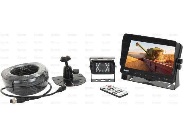 Sparex Kamerasystem m/ 20m Kabel, 1 Kamera og Monitor 7' (Touch)