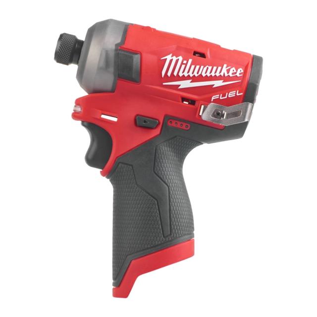 Milwaukee M12FQID-0 M12 FUEL™ 1/4˝ Hex Slagskruemaskine u/Batterier og Lader