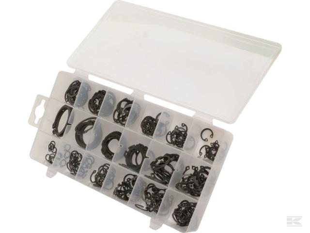 Låseringssortiment med 225 stk.